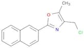 4-(chloromethyl)-5-methyl-2-(naphthalen-2-yl)-1,3-oxazole