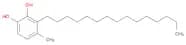 1,2-Benzenediol, 4-methyl-3-pentadecyl-