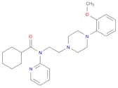 Cyclohexanecarboxamide, N-[2-[4-(2-methoxyphenyl)-1-piperazinyl]ethyl]-N-2-pyridinyl-