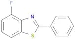 Benzothiazole, 4-fluoro-2-phenyl-