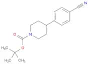 1-Piperidinecarboxylic acid, 4-(4-cyanophenyl)-, 1,1-dimethylethyl ester