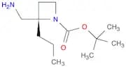 (S)-tert-Butyl 2-(aminomethyl)-2-propylazetidine-1-carboxylate