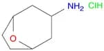 8-Oxabicyclo[3.2.1]octan-3-amine, hydrochloride (1:1)