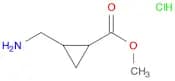 methyl 2-(aminomethyl)cyclopropane-1-carboxylate hydrochloride