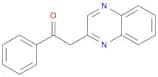 1-Phenyl-2-quinoxalin-2-ylethanone