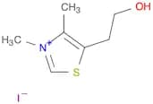 Thiazolium, 5-(2-hydroxyethyl)-3,4-dimethyl-, iodide (1:1)