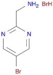 2-Pyrimidinemethanamine, 5-bromo-, hydrobromide (1:1)
