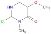 2-Chloro-5-methoxy-3-methyl-tetrahydro-pyrimidin-4-one