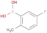 Boronic acid, B-​(5-​fluoro-​2-​methylphenyl)​-