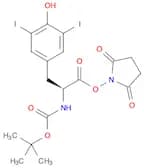 (S)-2,5-Dioxopyrrolidin-1-yl 2-((tert-butoxycarbonyl)amino)-3-(4-hydroxy-3,5-diiodophenyl)propanoa…