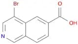 6-Isoquinolinecarboxylic acid, 4-bromo-