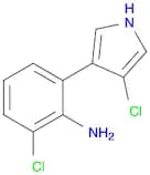 2-Chloro-6-(4-chloro-1H-pyrrol-3-yl)aniline