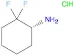 Cyclohexanamine, 2,2-difluoro-, hydrochloride (1:1), (1R)-