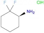 Cyclohexanamine, 2,2-difluoro-, hydrochloride (1:1), (1S)-