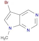 7H-Pyrrolo[2,3-d]pyrimidine, 5-bromo-7-methyl-