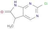 2-chloro-5-methyl-5H,6H,7H-pyrrolo[2,3-d]pyrimidin-6-one