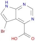 5-bromo-7H-pyrrolo[2,3-d]pyrimidine-4-carboxylic acid