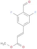 2-Propenoic acid, 3-(3,5-difluoro-4-formylphenyl)-, methyl ester, (2E)-