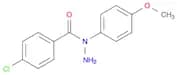 Benzoic acid, 4-chloro-, 1-(4-methoxyphenyl)hydrazide