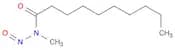 Decanamide, N-methyl-N-nitroso-