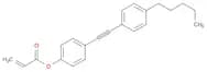 2-Propenoic acid, 4-[2-(4-pentylphenyl)ethynyl]phenyl ester
