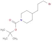 1-Piperidinecarboxylic acid, 4-(3-bromopropyl)-, 1,1-dimethylethyl ester