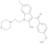 Methanone, [6-iodo-2-methyl-1-[2-(4-morpholinyl)ethyl]-1H-indol-3-yl](4-methoxyphenyl)-