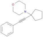 Morpholine, 4-[1-(2-phenylethynyl)cyclopentyl]-
