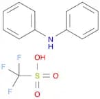 Methanesulfonic acid, 1,1,1-trifluoro-, compd. with N-phenylbenzenamine (1:1)