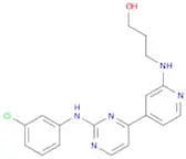 1-Propanol, 3-[[4-[2-[(3-chlorophenyl)amino]-4-pyrimidinyl]-2-pyridinyl]amino]-