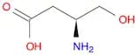 Butanoic acid, 3-amino-4-hydroxy-, (3S)-