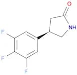 2-Pyrrolidinone, 4-(3,4,5-trifluorophenyl)-, (4R)-
