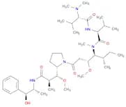 L-Valinamide, N,N-dimethyl-L-valyl-N-[(1S,2R)-4-[(2S)-2-[(1R,2R)-3-[[(1R,2S)-2-hydroxy-1-methyl-2-…