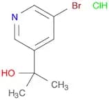 2-(5-bromo-3-pyridinyl)-2-propanol hydrochloride