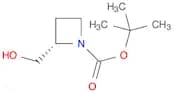 1-Azetidinecarboxylic acid, 2-(hydroxymethyl)-, 1,1-dimethylethyl ester, (2S)-