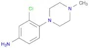 Benzenamine, 3-​chloro-​4-​(4-​methyl-​1-​piperazinyl)​-