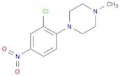 Piperazine, 1-(2-chloro-4-nitrophenyl)-4-methyl-
