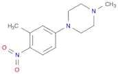 Piperazine, 1-methyl-4-(3-methyl-4-nitrophenyl)-