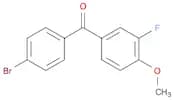 4-Bromo-3'-fluoro-4'-methoxybenzophenone
