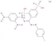 4-[1-(4-Iodophenyl)-5-(2,4-dinitrophenyl)-formaz-3-yl]-1,3-benzene Disulfonate, Disodium Salt