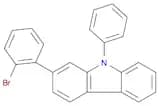 9H-Carbazole, 2-(2-bromophenyl)-9-phenyl-