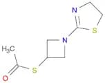 Ethanethioic acid, S-[1-(4,5-dihydro-2-thiazolyl)-3-azetidinyl] ester