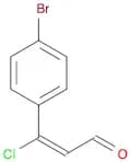 (2E)-3-(4-bromophenyl)-3-chloroacrylaldehyde