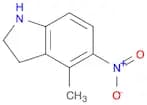 1H-Indole, 2,3-dihydro-4-methyl-5-nitro-