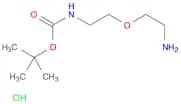 tert-butyl n-[2-(2-aminoethoxy)ethyl]carbamate hydrochloride