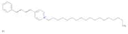 Pyridinium, 1-octadecyl-4-(4-phenyl-1,3-butadien-1-yl)-, bromide (1:1)