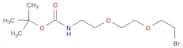 Carbamic acid, N-[2-[2-(2-bromoethoxy)ethoxy]ethyl]-, 1,1-dimethylethyl ester