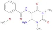 N-(6-Amino-1,3-dimethyl-2,4-dioxo-1,2,3,4-tetrahydropyrimidin-5-yl)-2-methoxybenzamide