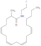 5,8,11,14-Eicosatetraenamide, N-(2-fluoroethyl)-2-methyl-, (5Z,8Z,11Z,14Z)-