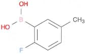 Boronic acid, B-​(2-​fluoro-​5-​methylphenyl)​-